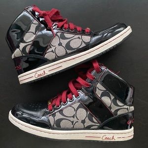 Rare Coach *Norra* Leather Sneakers. Excellent condition!